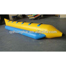 Barco de plátano de goma inflable del PVC para la venta